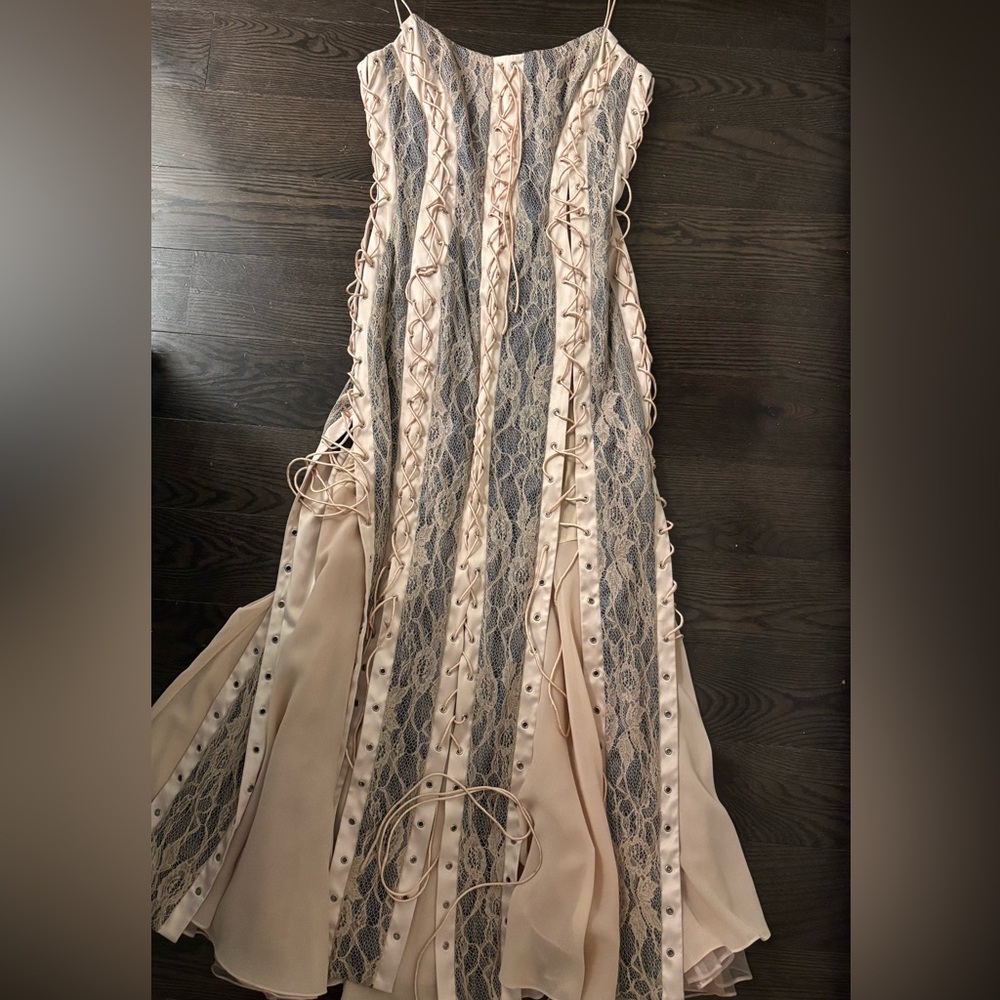 Vintage Mandalay Corset Gown